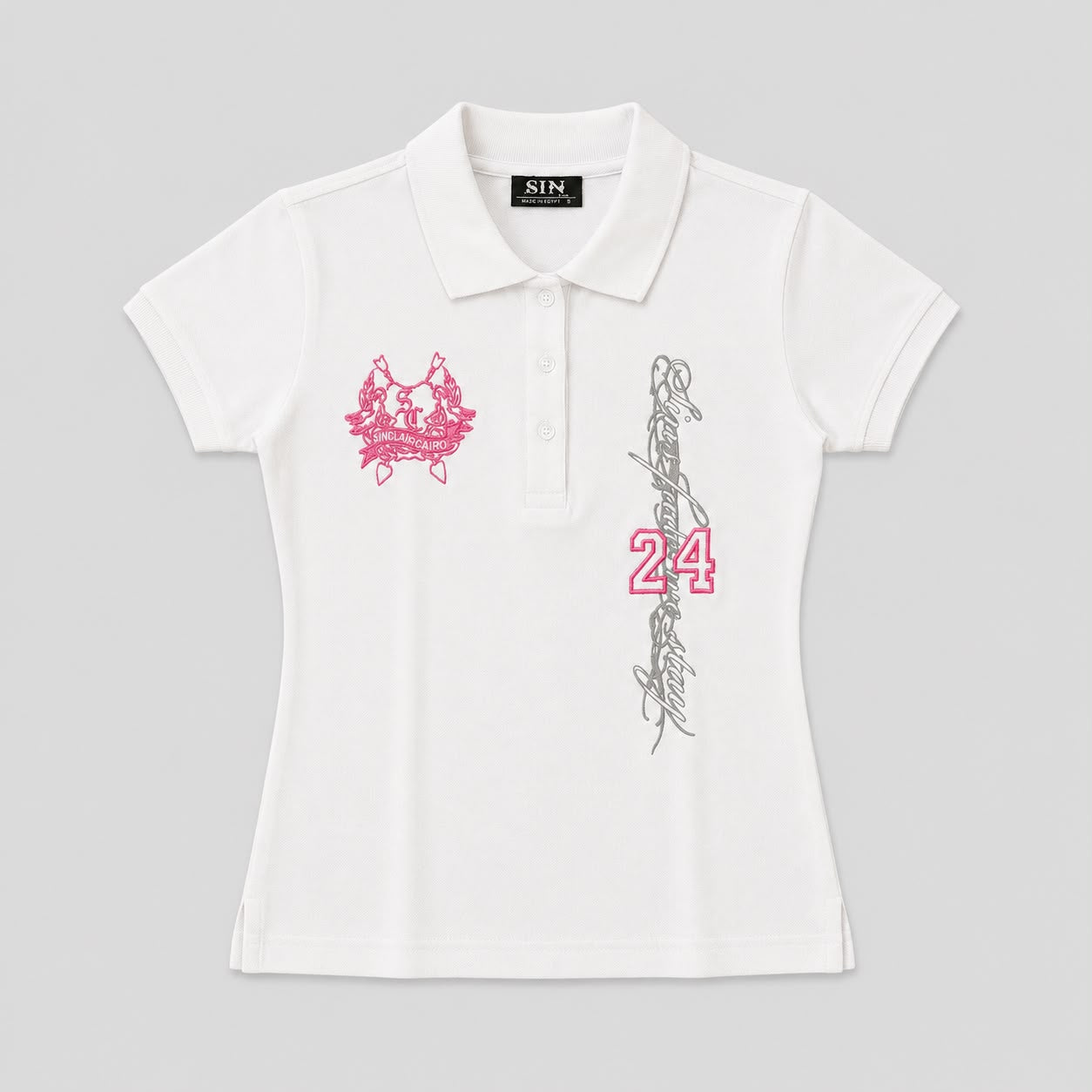 White “Heritage” Baby Polo