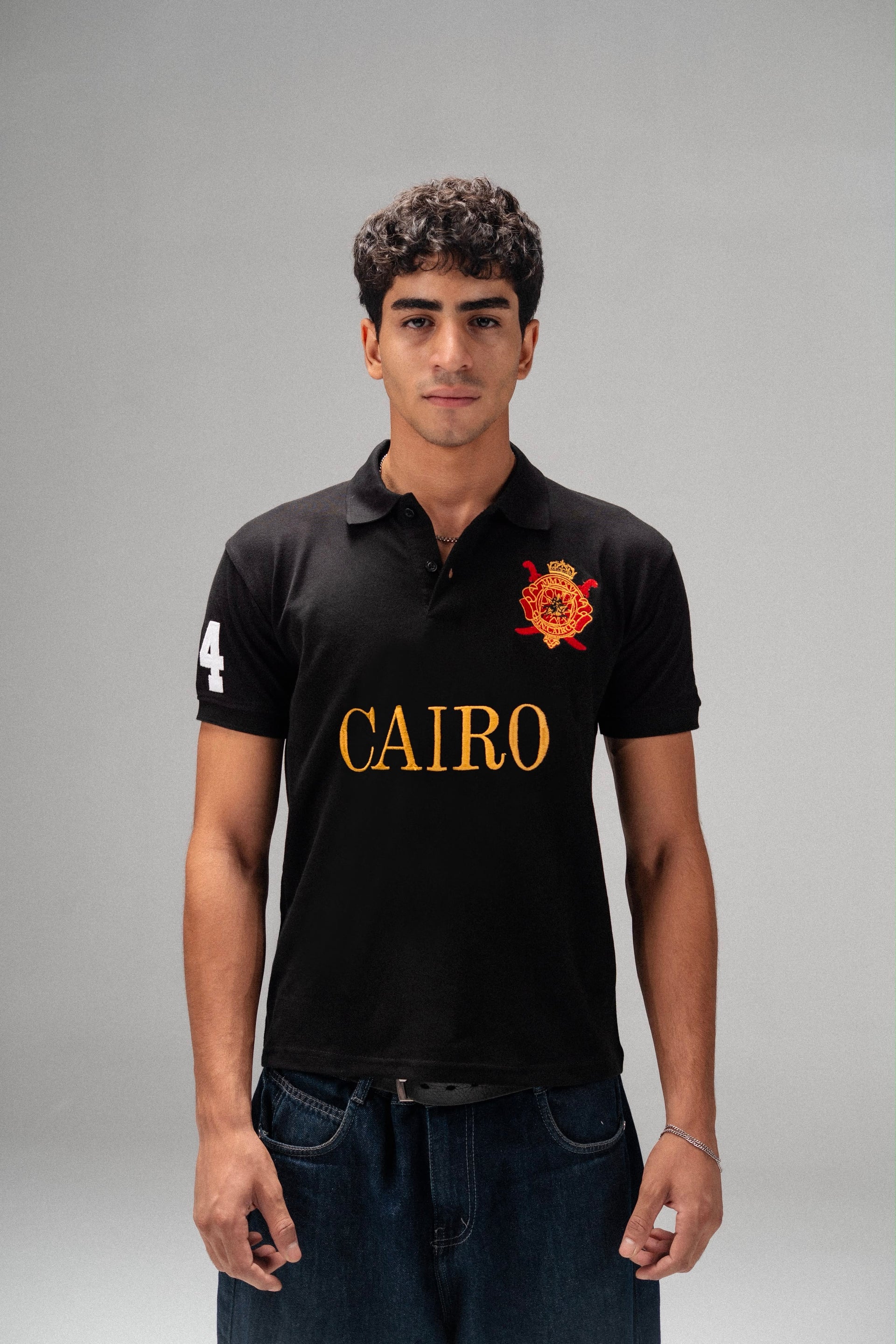 Black “City” Polo