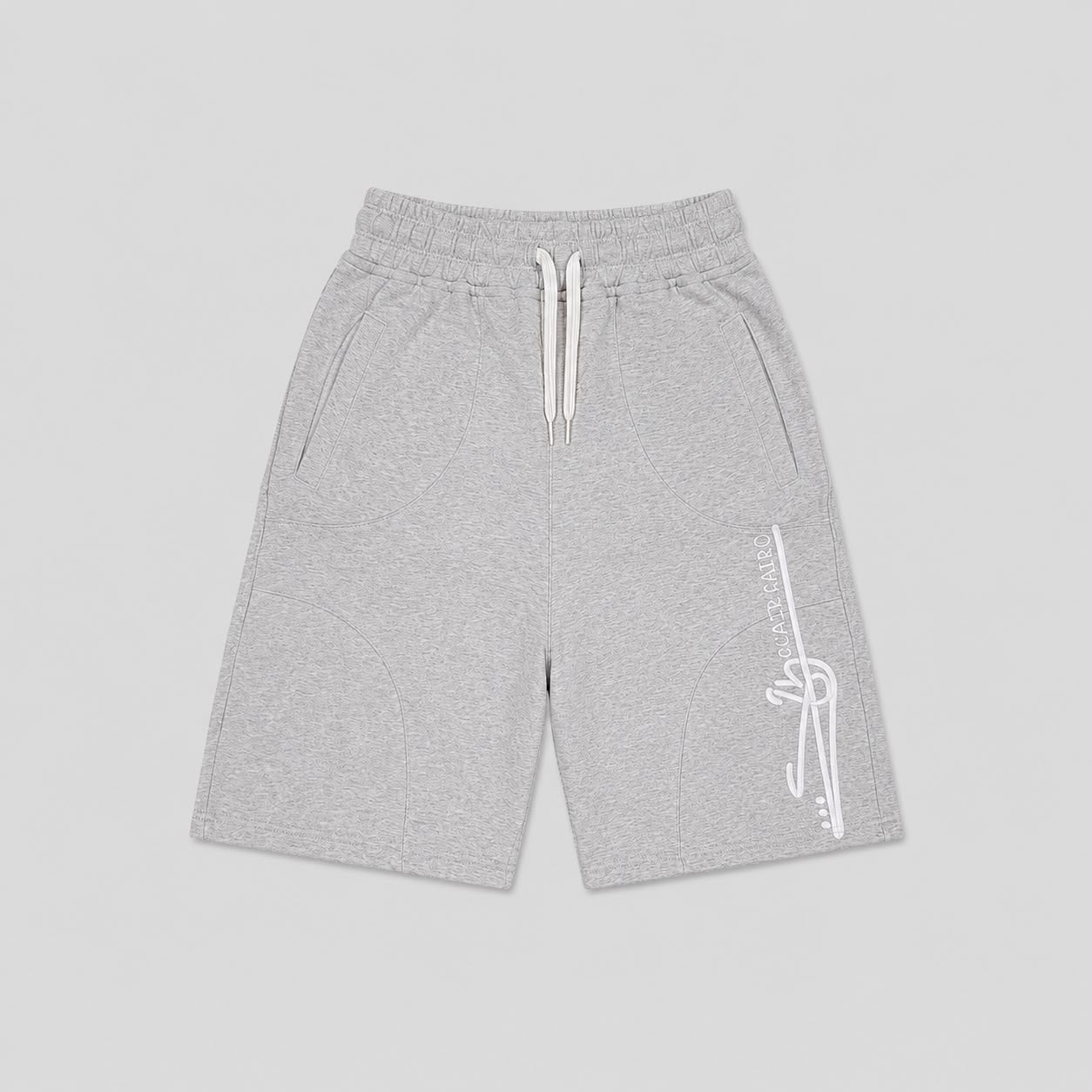 “SIN SIGNATURE” Shorts in Grey Heather